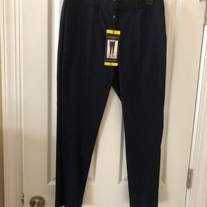 Mario Serrani Italy Comfort Stretch Slim Fit Navy Pant 6